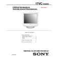 SONY 17VC Owner's Manual cover photo
