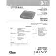 SONY D11 Service Manual cover photo