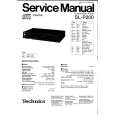 TECHNICS SL-P200 Service Manual cover photo