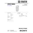 SONY SSV441H Service Manual cover photo