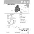 SONY XSL300 Service Manual cover photo