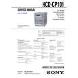 SONY HCDCP101 Service Manual cover photo